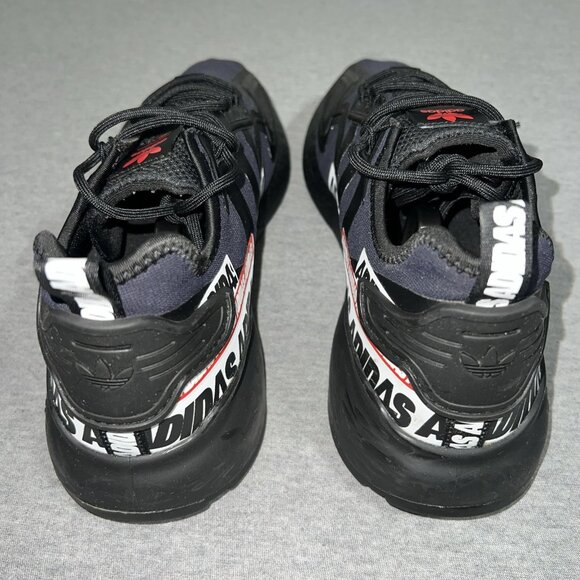 Adidas ZX 2K‎ Boost Originals Men’s Shoe Size 12 Black/White/Red FX7038